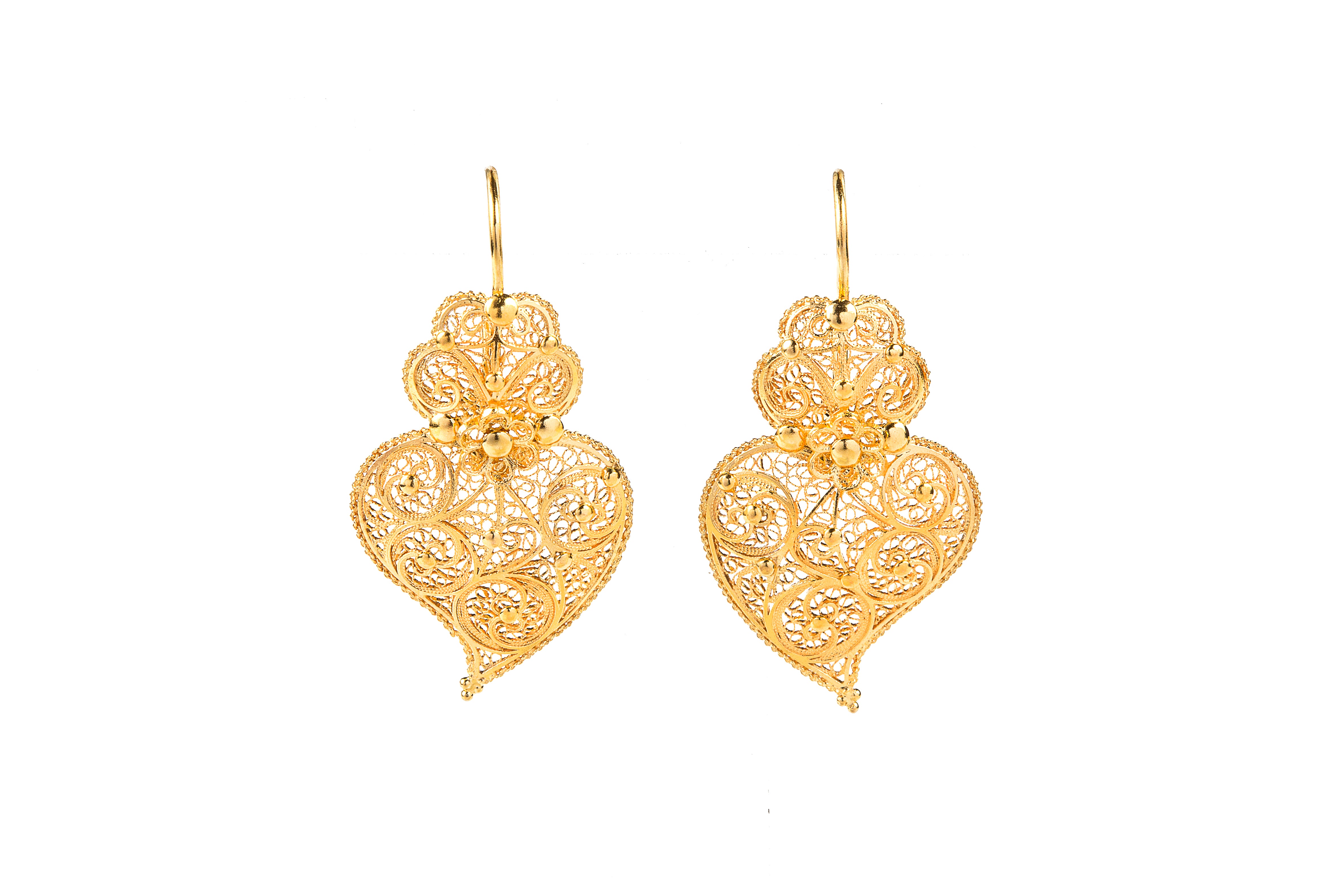 メロハー,AOR◆VIANA/VIANA EARRINGS | Gold Heart Earrings – Viana Jewelry
