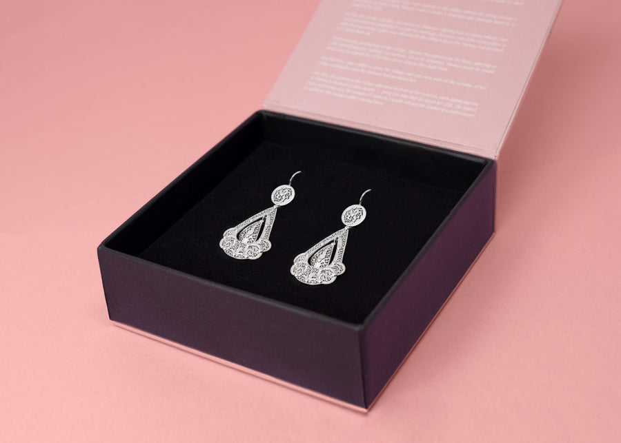  Fine jewlery Princess Earrings packaging
